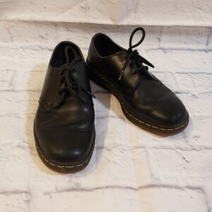 Dr. Martens Cavendish Black Leather Lite Sneakers
